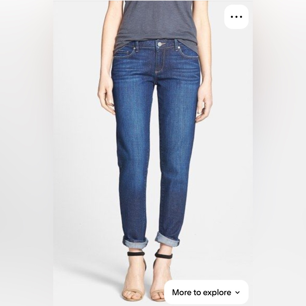 PAIGE Jimmy Jimmy Skinny Straight Leg Jeans